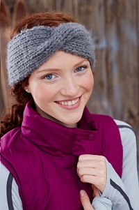 Colourful Plaited Headband Knitting Pattern