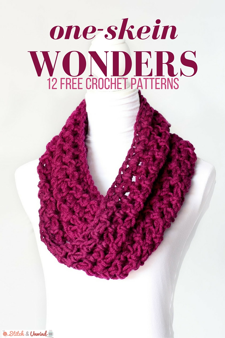 One-Skein Wonders: 12 Free Crochet Patterns - Stitch and ...